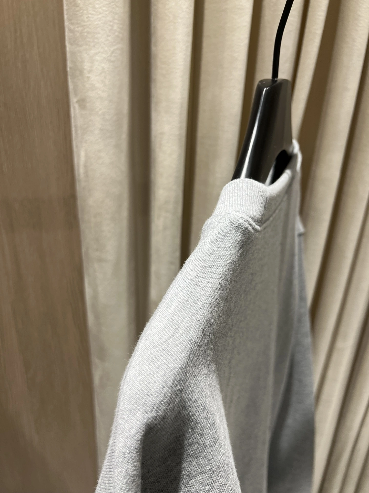 wg.luxury-- 6u33i Grey Sweatshirt with Horsebit Embroidery item:E-F140L1911H